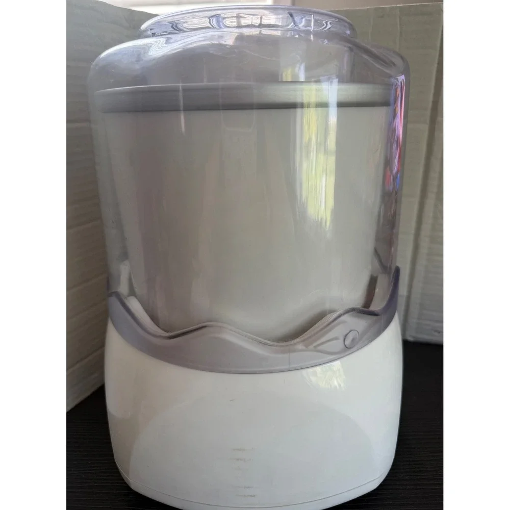 Cuisinart ICE-20 White Automatic Frozen Yogurt Ice Cream and Sorbet Maker